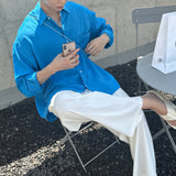 バイオウォッシングクーリングオーバーフィットリネンシャツ / LMN Bio-Washing Cooling Oversized Fit Linen Shirt (5 colors)