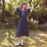 セーラーノットボタンドレス / Sailor Knot Button Dress