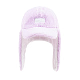 グロッシーワッペンイヤーフラップハット / BSR2223FWCP009 BS GLOSSY WAPPEN EARFLAP HAT PINK