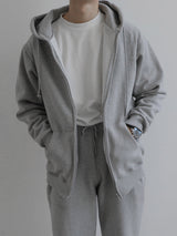 Everyday Pantone Warm Hood Zip Up (10color) (6645105950838)