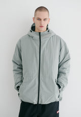 ソフトフーディージャケット/BSR2223FWJK014 SOFT HOODIE JACKET ASH MINT