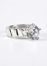 Crystal Cocktail Ring