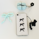 エアポッズ・バッズケース _ ソフトミントプレゼント / Airpods • Buds case _ Soft mint present