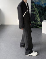 No.9180 woolen set-up trucker JK (6633609035894)