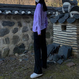 タイダイバタフライ長袖Tシャツ / tie-dye butterfly overfit long sleeve