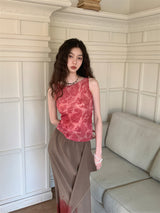 Gorgeous backless sleeveless top