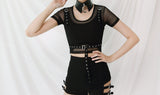 アイレットブラトップ / TOP(6587) eyelet bra top