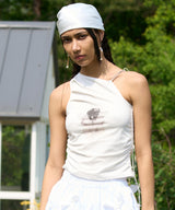 STRING FLOWER TOP (WHITE)