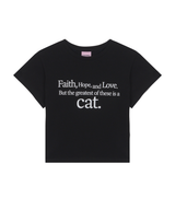キャットセイングクロップTシャツ