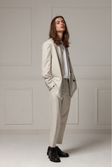 Two-button suit jacket - Ivory (4622119043190)