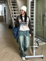 Tosco cargo denim pants