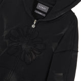 【24SS LSD COLLECTION】MUGUNG ブリーチウォッシュコットンパーカー ジップアップ