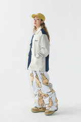 ロゴカラーコットンベーシックジャケット/BSR2223FWJK066 LOGO COLLAR COTTON BASIC JACKET MIX