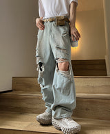 ハンドビンテージワイドデニム/Hand Vintage Wide Denim