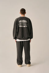 PIGMENT PRINTED SWEATSHIRT - CHARCOAL