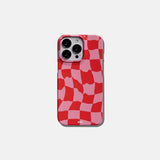 108 CHECKER BOARD_strawberry(glossy-slim-hard)