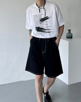 LE ブライアペイントTシャツ / LE Brier Paint T-Shirt (4 colors)