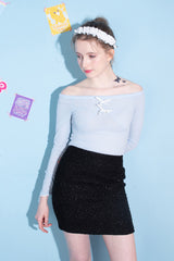 shirring t-shirt sky blue (6688643874934)
