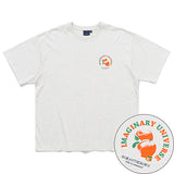 COLOR DOT ORANGE TEE_MELANGE IVORY (6687833358454)