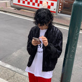 シースルーブルゾン
