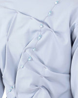 ビーズスリムジャケット/DOZI - Beaded Slim Jacket _ Sky Blue