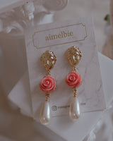 アフロディテシリーズ - ザ ローズガーデンピアス / Aphrodite Series - The Rose Garden Piercing (Pink ver.)