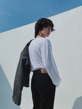 [MADE] Silket U-neck long-sleeve T (2 color)