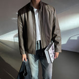 ASCLO Detail Leather Jacket (3color)
