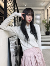 freesia shirred skirt