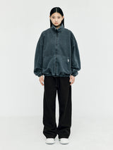 Paneled Jacket - Washed Navy