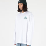 RLLR1102 クルーバックロゴロングスリーブ/RLLR1102 Crew Back Logo Long Sleeve - White