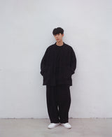 WARM-FLEECE HERITAGE CARDIGAN (Black) / ウォームフリースヘリテージカーディガン