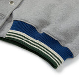 Baseball Hoodie Jacket [GREY] (6674529058934)