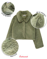 [MADE] Pudding Fur Jacket (Matcha Green)