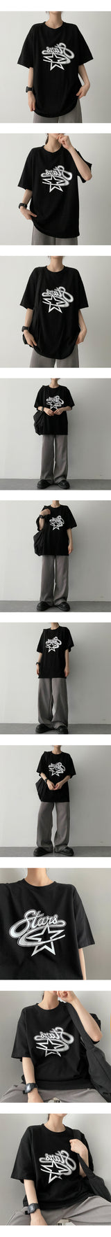 スターズ半袖Tシャツ / Stars short-sleeved T-Shirt