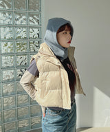 ダイブクロップぺディッドベスト/Dive Crop Padded Vest (3color)