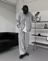 90'sキューブラムナッピング2WAYフードジップアップ / 90's Cube Lamb Napping Two-Way Hood Zip-Up (5 colors)