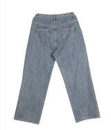 No.0346 G washed set straight denim PT