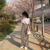 ロマンティックツーピンチンワイドスラックス
