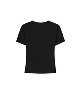 mii リブ SS Tシャツ / mii RIBBED SS T-SHIRT BLACK