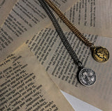 Lim Pendant Necklace (2color) (6616000594038)