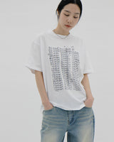 ヒューマンプリントショートスリーブTシャツ / Human printing short sleeve T-shirt (2color)