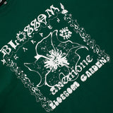 ブロッサムガーデンTシャツ / blossom garden t-shirts - GREEN