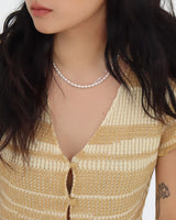 Essential pearl necklace _ bold ver