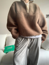 fleece pullover