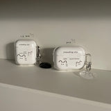 standing chu little kitten airpods case (6695822819446)