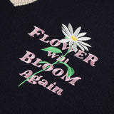 FWBA embroidery knit vest [Navy] (6535249494134)