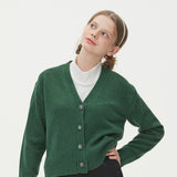 WOOL CROP KNIT CARDIGAN_GREEN (6610811191414)