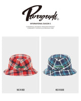 チェックバケットハット / paragraph 21f/w Check bucket hat 2color (6611341508726)