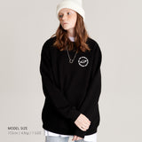 リボルブスウェット / Revolve Sweatshirt Black (4595379896438)